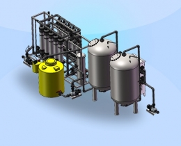 15T/H(每小时15吨)超滤净水设备