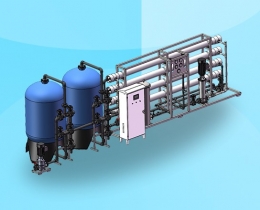 16吨/时反渗透设备 广西纯水设备生产厂家 16吨每小时纯水设备