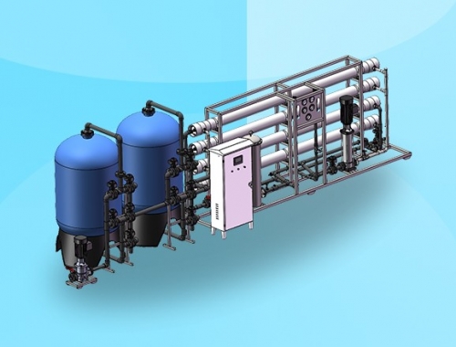 16吨/时反渗透设备 广西纯水设备生产厂家 16吨每小时纯水设备